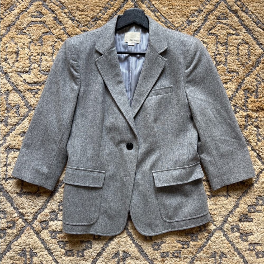 Band of Outsiders, Women’s Gray Blazer Jacket, Size 3